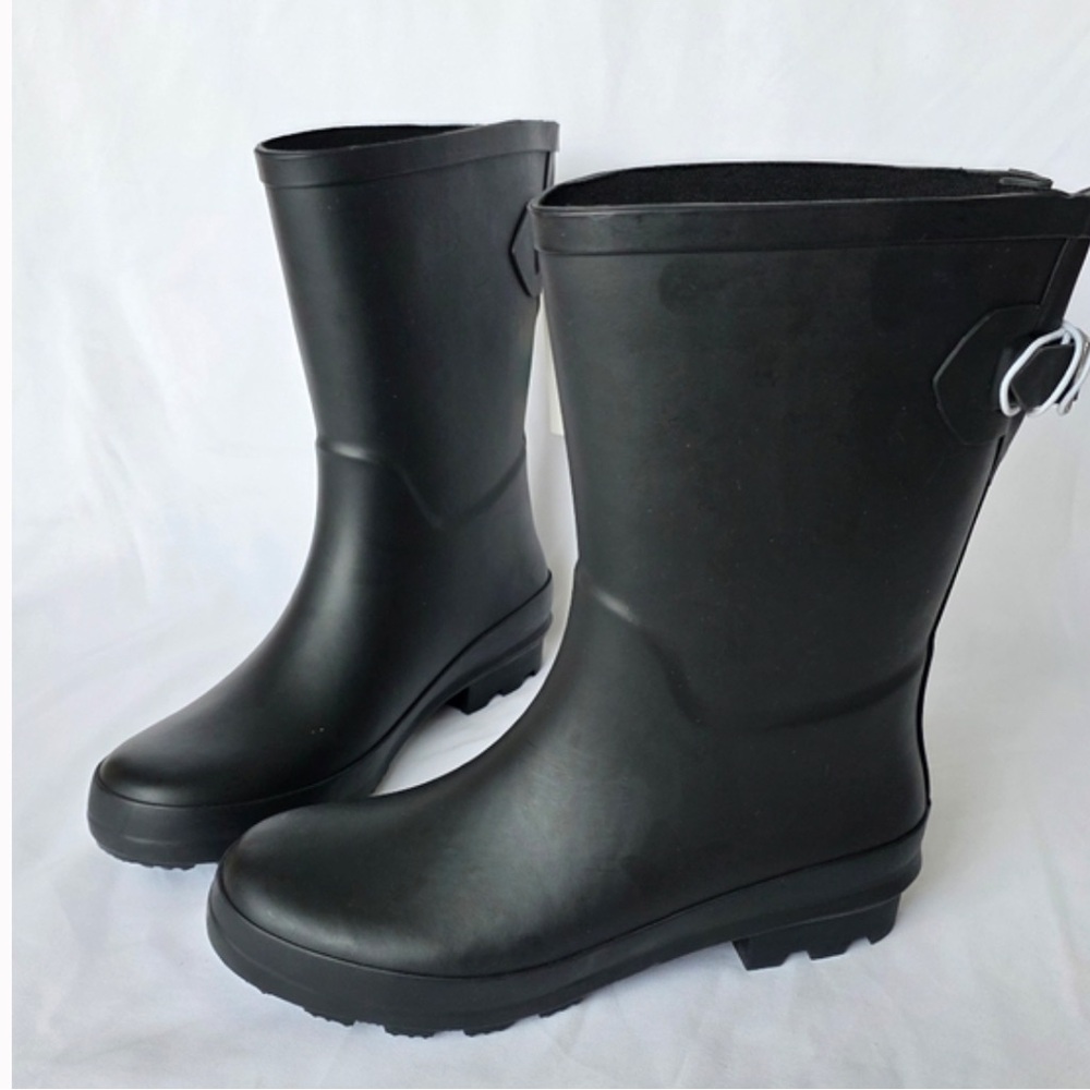 Womens Vicki Mid Calf Rain Boots | A New Day | Black - Picture 2 of 5